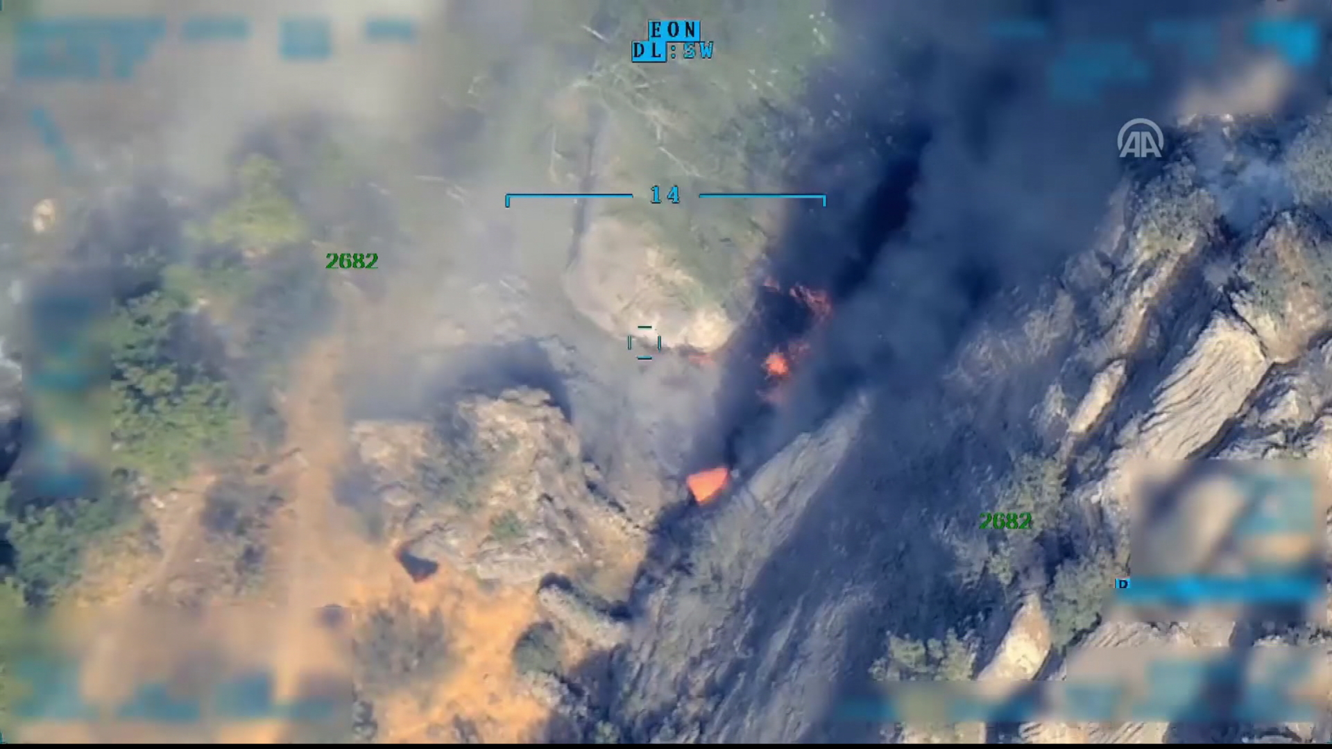 Tirkiyeyê bingehên PKKyê li Heftanînê burdûman kirin 